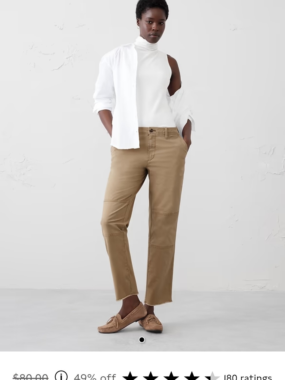 Banana Republic Slim Ankle Chino